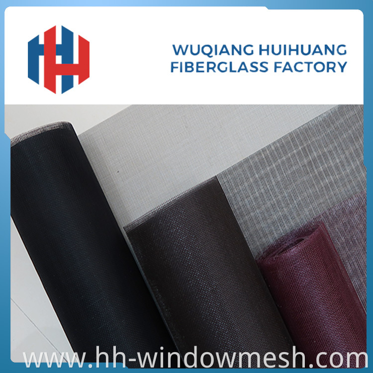 wholesale 18*16 anti mosquito fireproof fiberglass window screen fly net roll